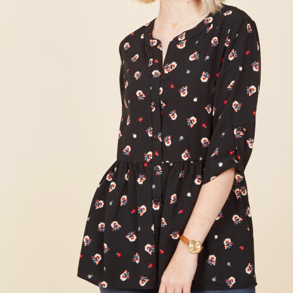 Creative Career Conference Button-Up Top